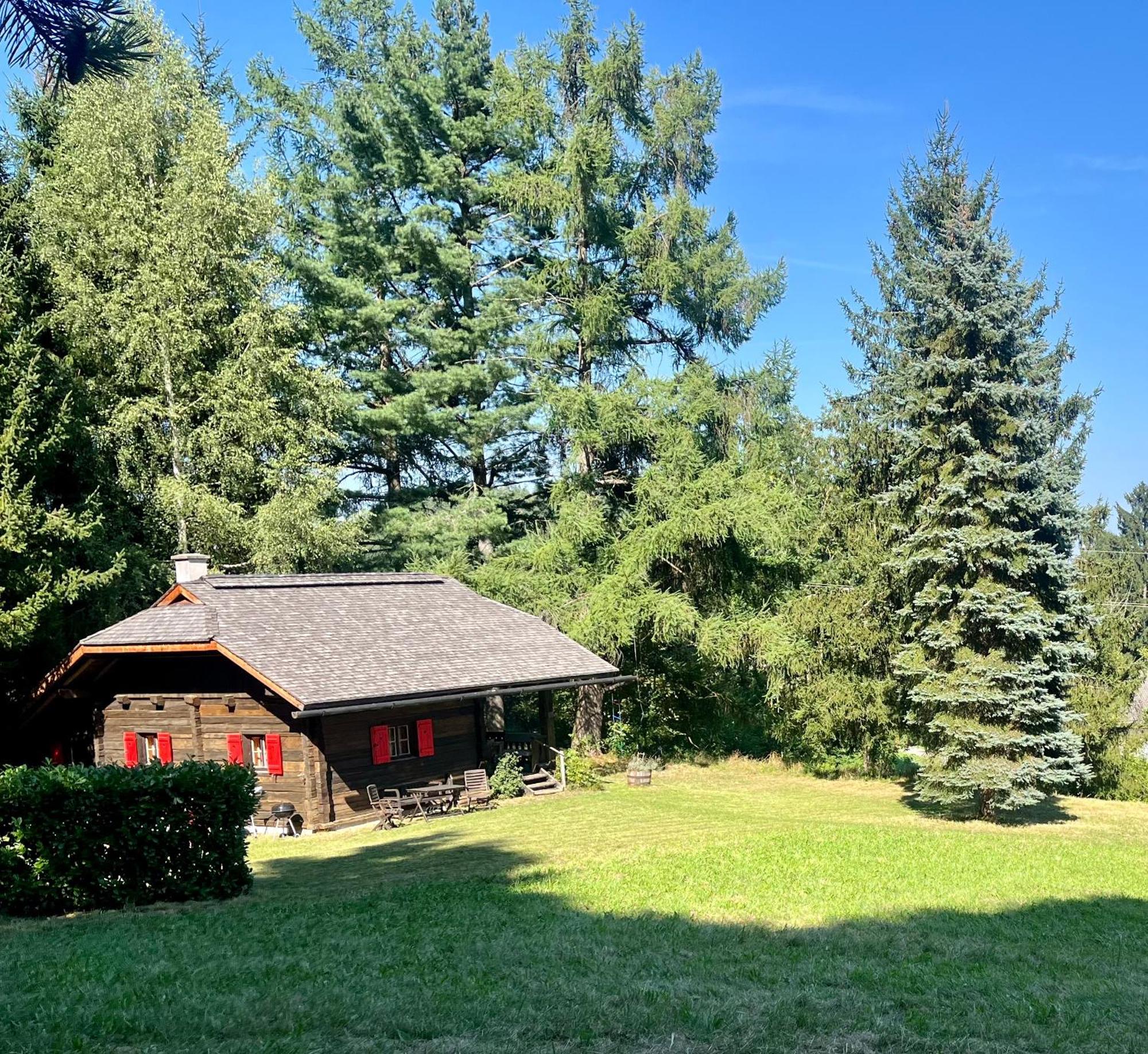 Cozy Log Cabin Near Faaker See Ledenitzen Exterior foto